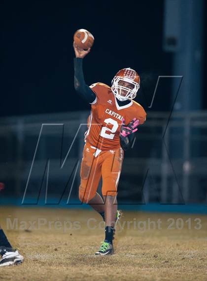 Thumbnail 2 in Capital Prep/Classical Magnet/Achievement First @ Bloomfield (CIAC Class S Quarterfinal) photogallery.