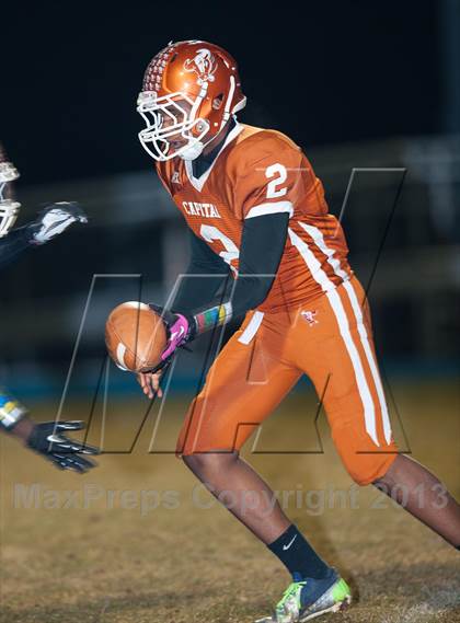 Thumbnail 3 in Capital Prep/Classical Magnet/Achievement First @ Bloomfield (CIAC Class S Quarterfinal) photogallery.