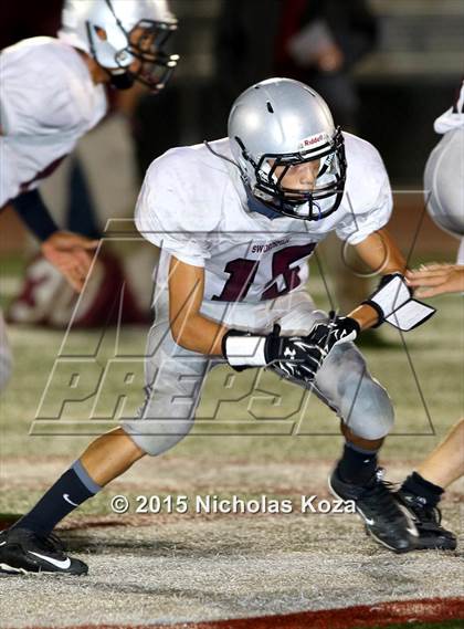 Thumbnail 2 in Faith Baptist Academy vs. Calvary Chapel photogallery.