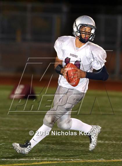 Thumbnail 1 in Faith Baptist Academy vs. Calvary Chapel photogallery.