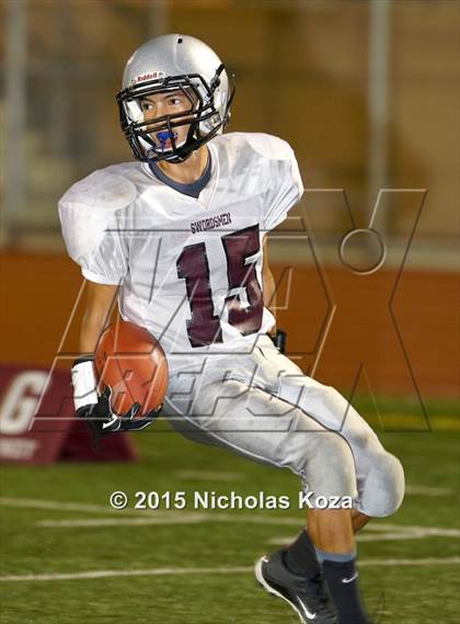 Thumbnail 3 in Faith Baptist Academy vs. Calvary Chapel photogallery.