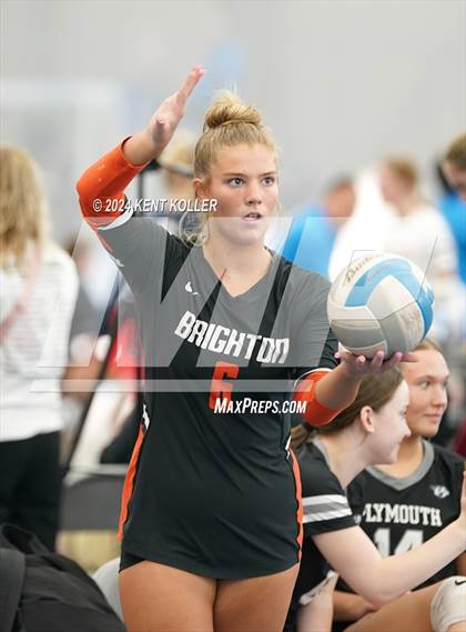 Thumbnail 2 in Brighton vs. North Farmington (Motor City Power Series) photogallery.