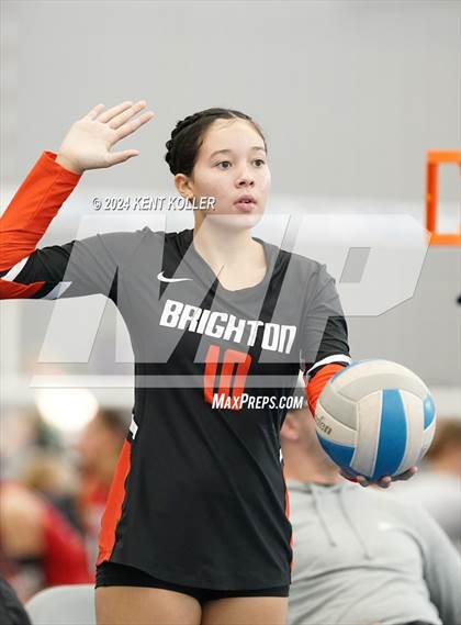 Thumbnail 2 in Brighton vs. North Farmington (Motor City Power Series) photogallery.