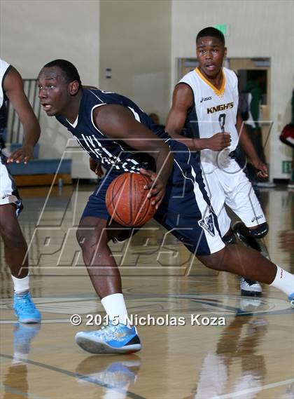 Thumbnail 2 in Venice vs. Bishop Montgomery (D1 Bound So Cal Christmas Classic) photogallery.