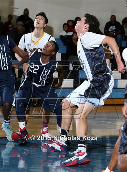 Thumbnail 3 in Venice vs. Bishop Montgomery (D1 Bound So Cal Christmas Classic) photogallery.