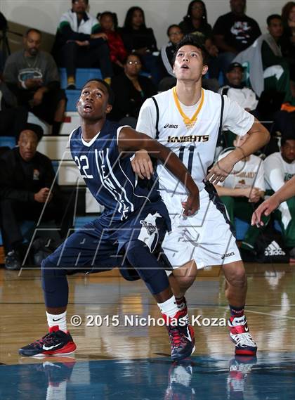 Thumbnail 3 in Venice vs. Bishop Montgomery (D1 Bound So Cal Christmas Classic) photogallery.