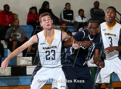 Thumbnail 2 in Venice vs. Bishop Montgomery (D1 Bound So Cal Christmas Classic) photogallery.