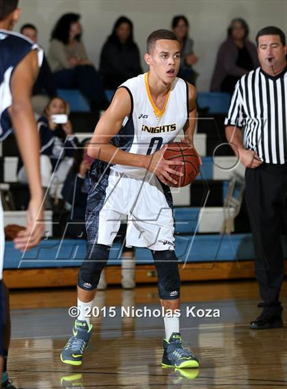 Thumbnail 2 in Venice vs. Bishop Montgomery (D1 Bound So Cal Christmas Classic) photogallery.