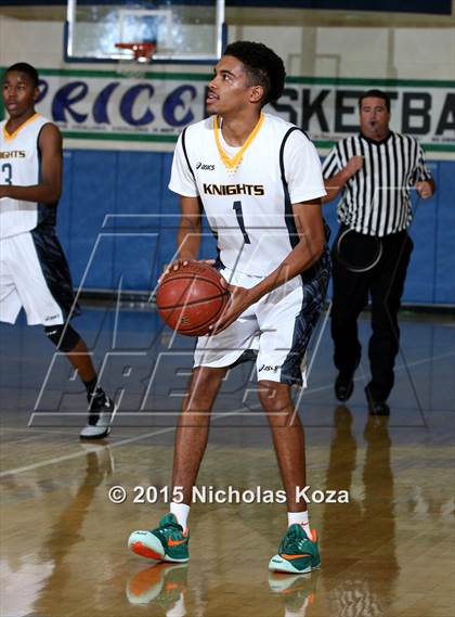 Thumbnail 1 in Venice vs. Bishop Montgomery (D1 Bound So Cal Christmas Classic) photogallery.