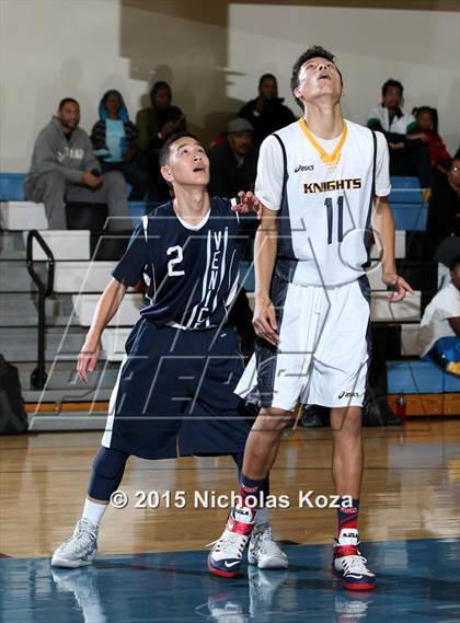 Thumbnail 3 in Venice vs. Bishop Montgomery (D1 Bound So Cal Christmas Classic) photogallery.