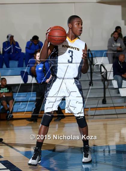 Thumbnail 3 in Venice vs. Bishop Montgomery (D1 Bound So Cal Christmas Classic) photogallery.
