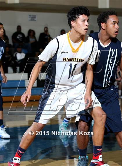 Thumbnail 1 in Venice vs. Bishop Montgomery (D1 Bound So Cal Christmas Classic) photogallery.