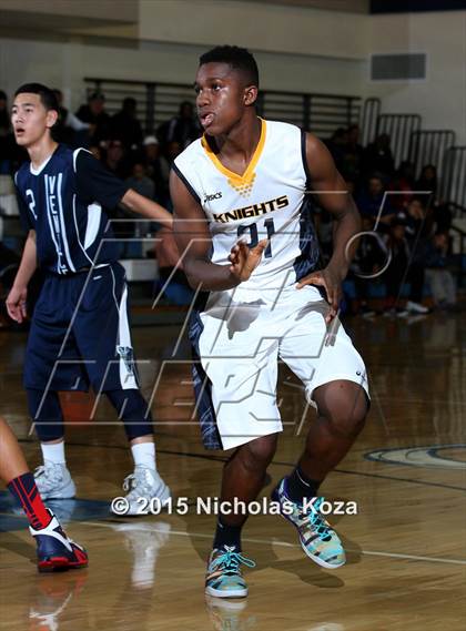 Thumbnail 3 in Venice vs. Bishop Montgomery (D1 Bound So Cal Christmas Classic) photogallery.