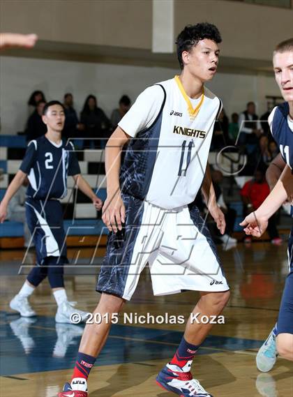 Thumbnail 2 in Venice vs. Bishop Montgomery (D1 Bound So Cal Christmas Classic) photogallery.