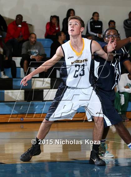 Thumbnail 3 in Venice vs. Bishop Montgomery (D1 Bound So Cal Christmas Classic) photogallery.