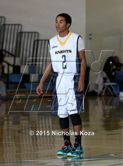 Thumbnail 2 in Venice vs. Bishop Montgomery (D1 Bound So Cal Christmas Classic) photogallery.
