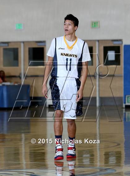 Thumbnail 1 in Venice vs. Bishop Montgomery (D1 Bound So Cal Christmas Classic) photogallery.