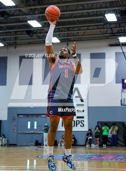 Thumbnail 2 in Southeastern Prep Academy National vs. Columbus (Made Hoops - Miami Tip-Off) photogallery.