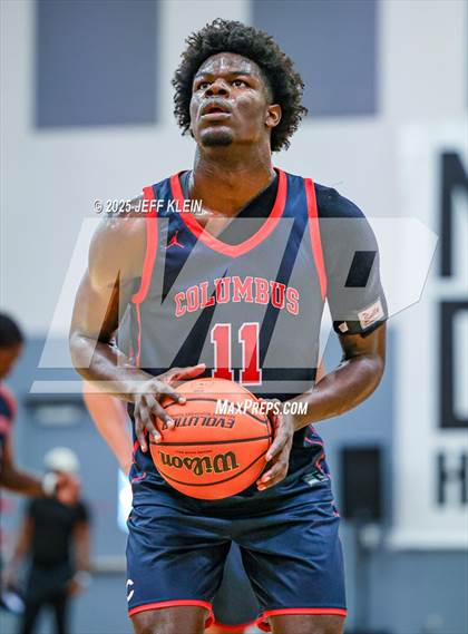 Thumbnail 2 in Southeastern Prep Academy National vs. Columbus (Made Hoops - Miami Tip-Off) photogallery.