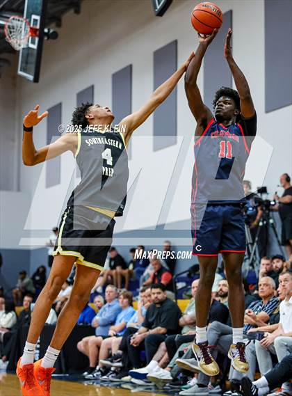 Thumbnail 2 in Southeastern Prep Academy National vs. Columbus (Made Hoops - Miami Tip-Off) photogallery.