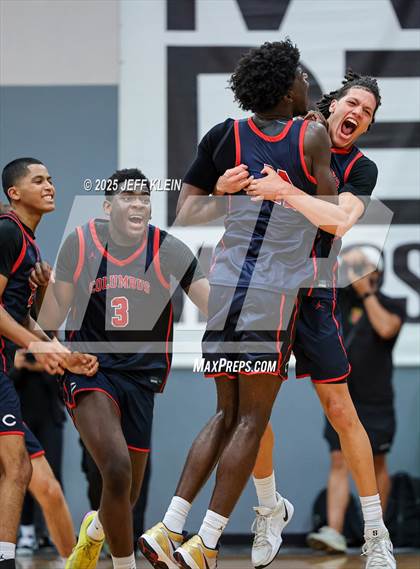 Thumbnail 2 in Southeastern Prep Academy National vs. Columbus (Made Hoops - Miami Tip-Off) photogallery.