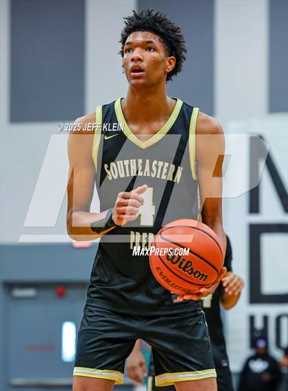 Thumbnail 2 in Southeastern Prep Academy National vs. Columbus (Made Hoops - Miami Tip-Off) photogallery.