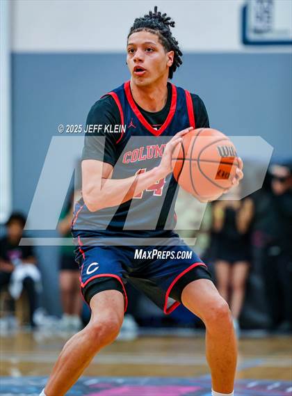 Thumbnail 3 in Southeastern Prep Academy National vs. Columbus (Made Hoops - Miami Tip-Off) photogallery.