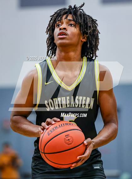 Thumbnail 3 in Southeastern Prep Academy National vs. Columbus (Made Hoops - Miami Tip-Off) photogallery.