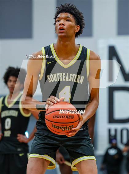 Thumbnail 1 in Southeastern Prep Academy National vs. Columbus (Made Hoops - Miami Tip-Off) photogallery.