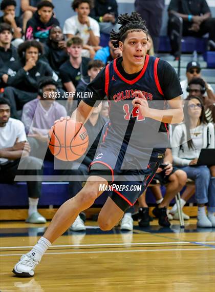 Thumbnail 3 in Southeastern Prep Academy National vs. Columbus (Made Hoops - Miami Tip-Off) photogallery.