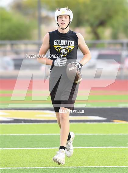 Thumbnail 2 in Goldwater vs. Northwest Christian (Goldwater 7v7) photogallery.