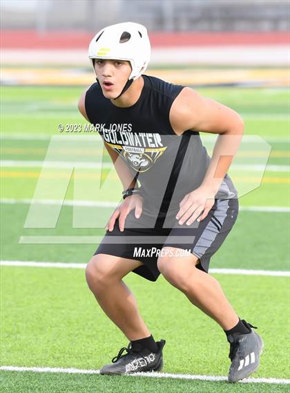 Thumbnail 2 in Goldwater vs. Northwest Christian (Goldwater 7v7) photogallery.
