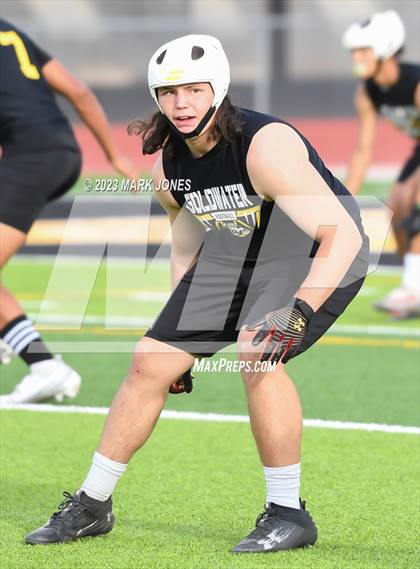 Thumbnail 3 in Goldwater vs. Northwest Christian (Goldwater 7v7) photogallery.
