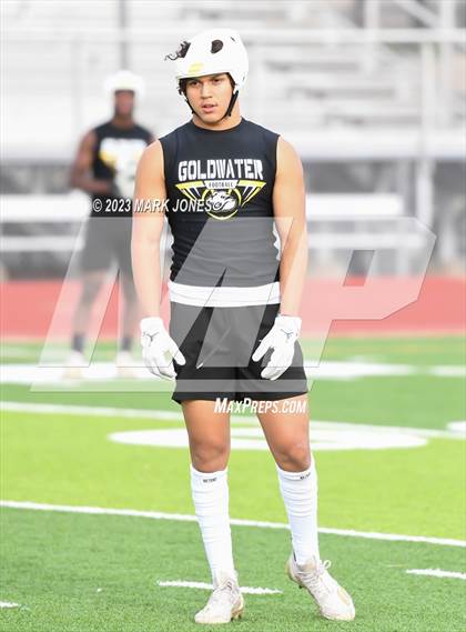 Thumbnail 1 in Goldwater vs. Northwest Christian (Goldwater 7v7) photogallery.