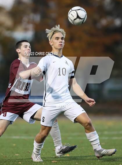 Thumbnail 1 in Sutherland vs. Aquinas Institute (NYSPHSAA 5A Final) photogallery.