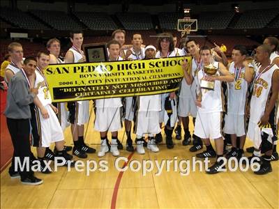 Thumbnail 3 in Cleveland vs. San Pedro (LA City Invitational Division - Awards) photogallery.