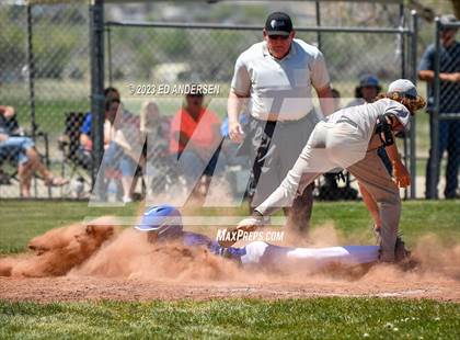 Thumbnail 3 in Smith Valley vs. Wells (NIAA 1A Northern Region Championship) photogallery.
