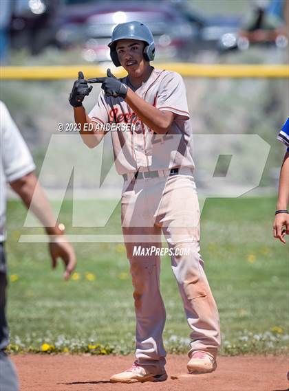 Thumbnail 2 in Smith Valley vs. Wells (NIAA 1A Northern Region Championship) photogallery.