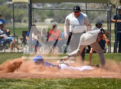 Thumbnail 1 in Smith Valley vs. Wells (NIAA 1A Northern Region Championship) photogallery.