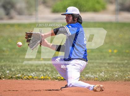 Thumbnail 2 in Smith Valley vs. Wells (NIAA 1A Northern Region Championship) photogallery.