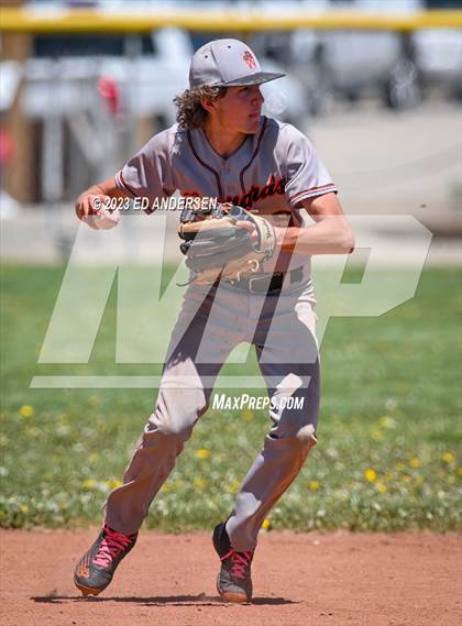 Thumbnail 1 in Smith Valley vs. Wells (NIAA 1A Northern Region Championship) photogallery.