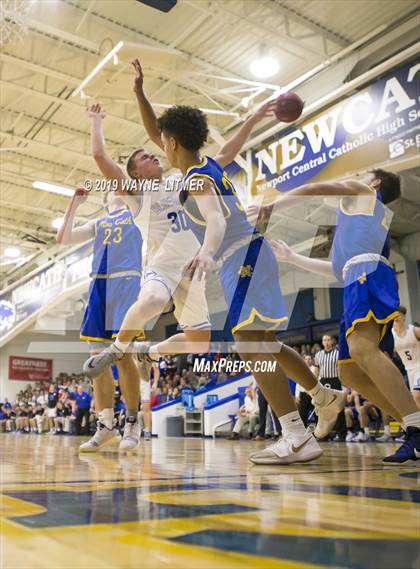 Thumbnail 1 in Newport Central Catholic vs Highlands  photogallery.