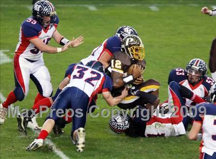 Thumbnail 1 in Modesto Christian vs. Parker (CIF State Small Schools Final) photogallery.