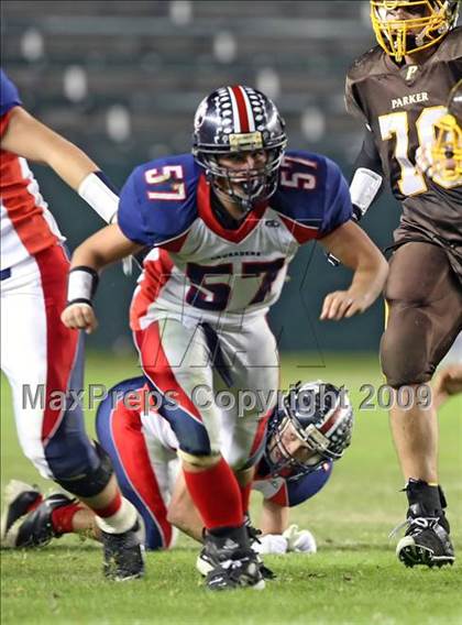 Thumbnail 2 in Modesto Christian vs. Parker (CIF State Small Schools Final) photogallery.