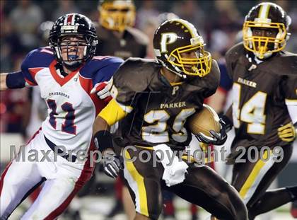 Thumbnail 2 in Modesto Christian vs. Parker (CIF State Small Schools Final) photogallery.