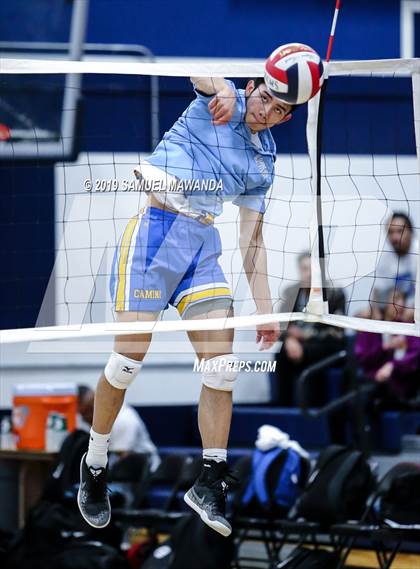 Thumbnail 3 in El Camino Real vs Palisades (CIF LACS Open Division Final) photogallery.