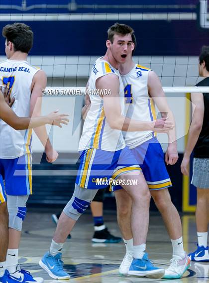 Thumbnail 2 in El Camino Real vs Palisades (CIF LACS Open Division Final) photogallery.
