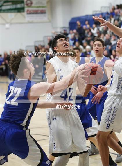Thumbnail 3 in Fruita Monument vs Broomfield (CHSAA 5A 2nd Round Playoff) photogallery.