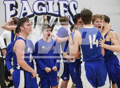 Thumbnail 3 in Fruita Monument vs Broomfield (CHSAA 5A 2nd Round Playoff) photogallery.