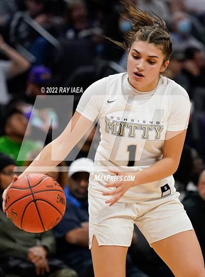 Thumbnail 1 in Sierra Canyon @ Archbishop Mitty (CIF State Open Division Final) photogallery.